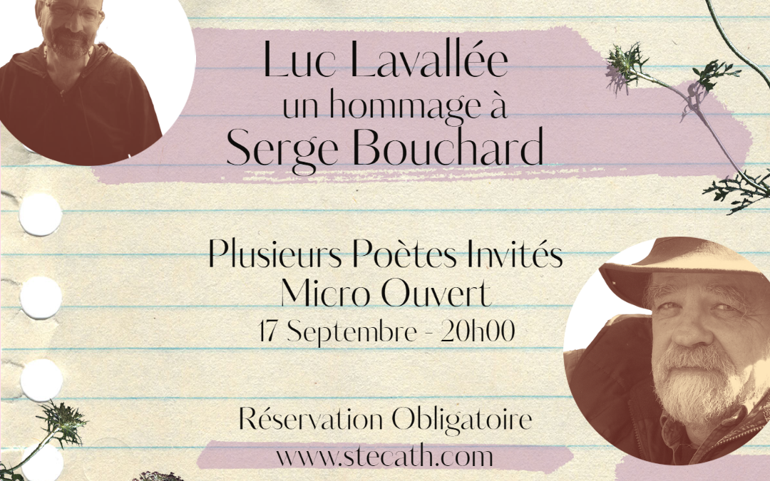 Solovox présente Hommage à Serge Bouchard par Luc Lavallée