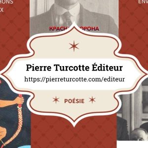 Lancement collectif Pierre Turcotte Éditeur Collection Magma Poésie