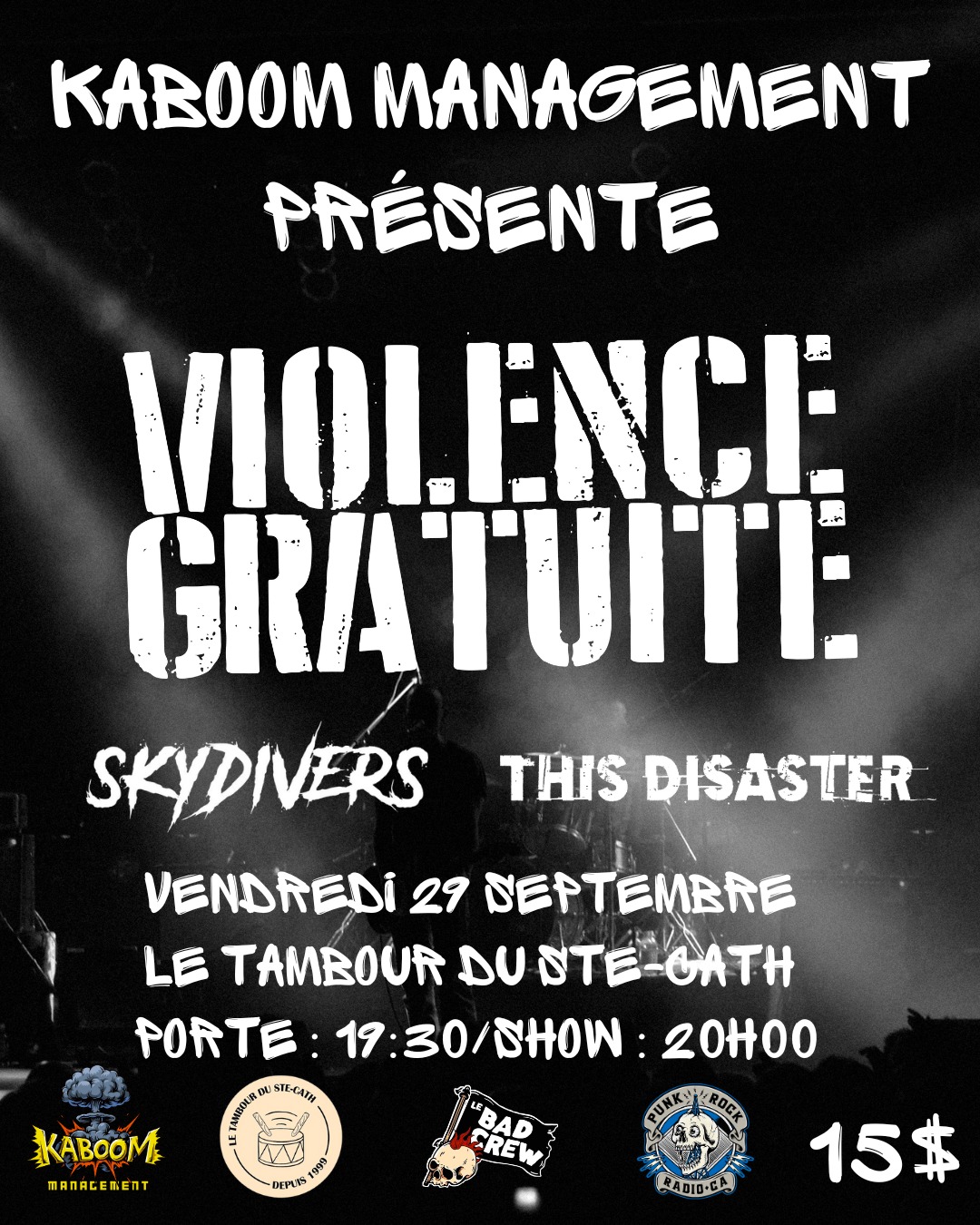 Violence Gratuite, Skydivers et This Disaster